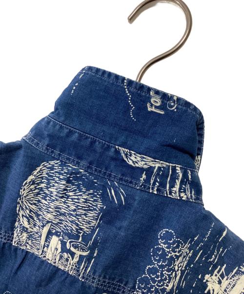 RRL（ダブルアールエル）RRL (ダブルアールエル) 半袖シャツ インディゴ サイズ:Sの古着・服飾アイテム