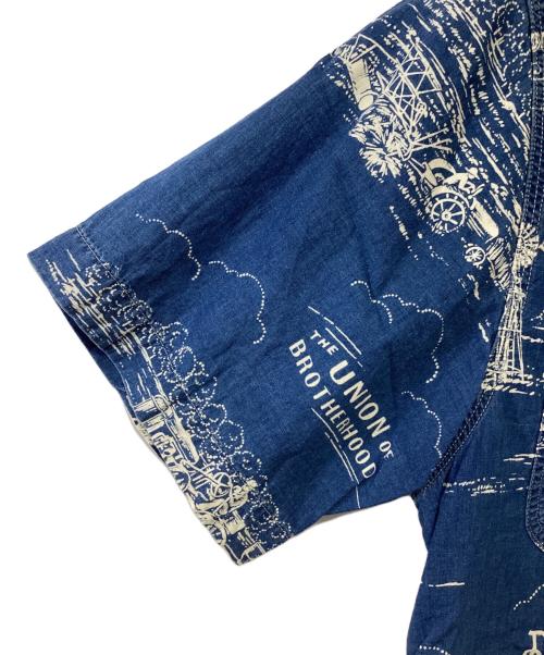 RRL（ダブルアールエル）RRL (ダブルアールエル) 半袖シャツ インディゴ サイズ:Sの古着・服飾アイテム