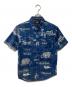RRL（ダブルアールエル）の古着「半袖シャツ」｜インディゴ