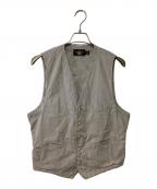 RRLダブルアールエル）の古着「ジレ」｜グレー×ホワイト