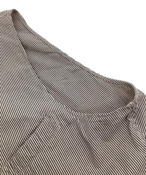 RRL（ダブルアールエル）RRL (ダブルアールエル) ジレ グレー×ホワイト サイズ:Mの古着・服飾アイテム