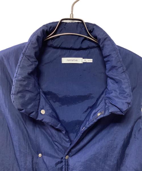 nonnative（ノンネイティブ）nonnative (ノンネイティブ) 中綿ベスト ネイビー サイズ:2の古着・服飾アイテム