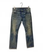 RRLダブルアールエル）の古着「デニムパンツ」｜インディゴ