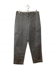 AURALEE（オーラリー）の古着「ワイドチノパン」｜グレー