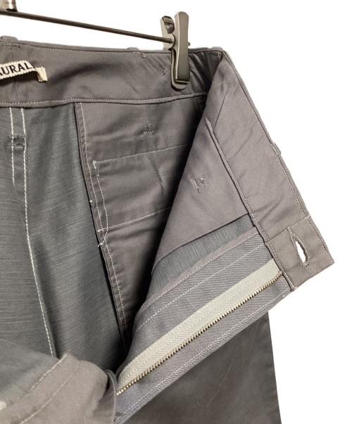 AURALEE（オーラリー）AURALEE (オーラリー) ワイドチノパン グレー サイズ:4の古着・服飾アイテム