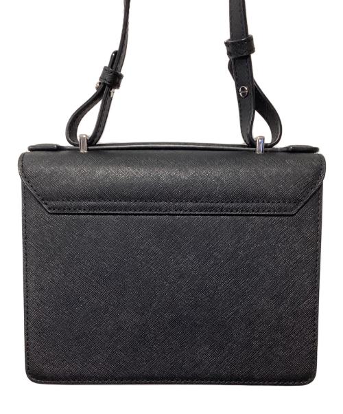 Vivienne Westwood（ヴィヴィアンウエストウッド）Vivienne Westwood (ヴィヴィアンウエストウッド) レザーショルダーバッグ ブラックの古着・服飾アイテム