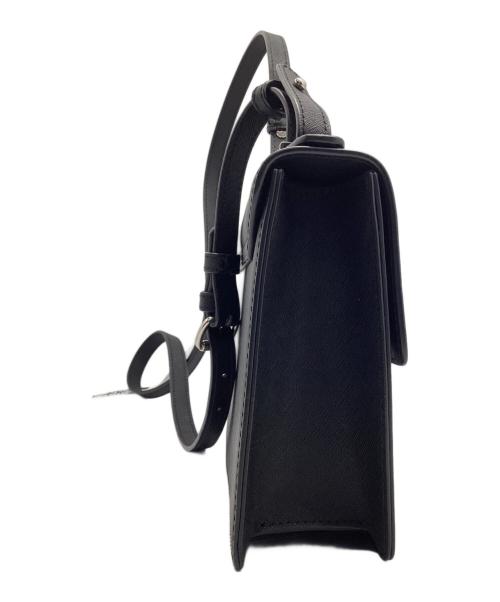 Vivienne Westwood（ヴィヴィアンウエストウッド）Vivienne Westwood (ヴィヴィアンウエストウッド) レザーショルダーバッグ ブラックの古着・服飾アイテム