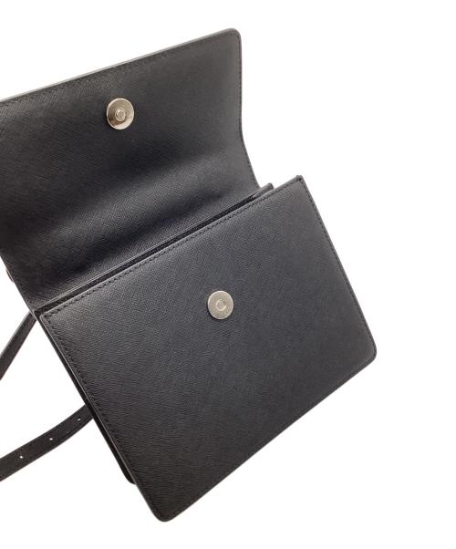 Vivienne Westwood（ヴィヴィアンウエストウッド）Vivienne Westwood (ヴィヴィアンウエストウッド) レザーショルダーバッグ ブラックの古着・服飾アイテム