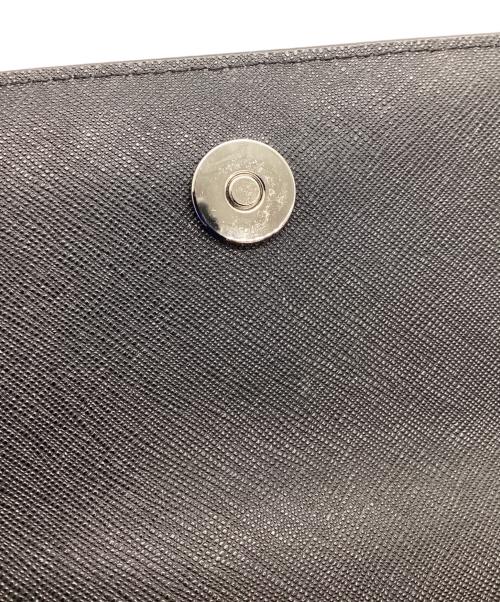 Vivienne Westwood（ヴィヴィアンウエストウッド）Vivienne Westwood (ヴィヴィアンウエストウッド) レザーショルダーバッグ ブラックの古着・服飾アイテム