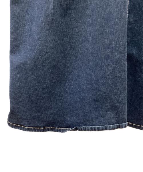 BURBERRY BLUE LABEL（バーバリー ブルー レーベル）BURBERRY BLUE LABEL (バーバリー ブルー レーベル) デニムジャンパースカート インディゴ サイズ:38の古着・服飾アイテム
