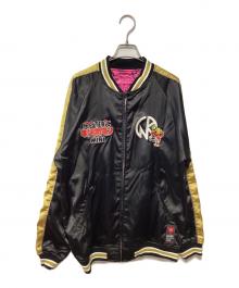 HYSTERIC MINI×キン肉マン（ヒステリックミニ×キンニクマン）の古着「リバーシブルスカジャン」｜ブラック×マスタード