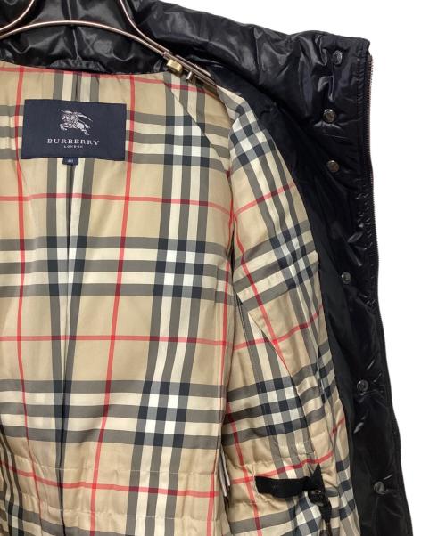 BURBERRY LONDON（バーバリーロンドン）BURBERRY LONDON (バーバリーロンドン) ダウンコート ブラック サイズ:40の古着・服飾アイテム