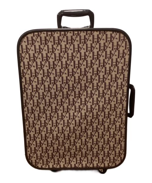 HYSTERIC MINI（ヒステリックミニ）HYSTERIC MINI (ヒステリックミニ) キャリーケース ベージュ×ブラウンの古着・服飾アイテム
