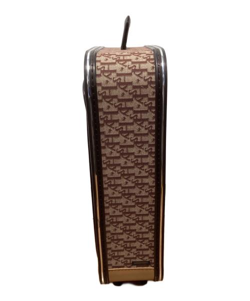 HYSTERIC MINI（ヒステリックミニ）HYSTERIC MINI (ヒステリックミニ) キャリーケース ベージュ×ブラウンの古着・服飾アイテム