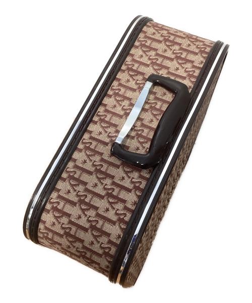 HYSTERIC MINI（ヒステリックミニ）HYSTERIC MINI (ヒステリックミニ) キャリーケース ベージュ×ブラウンの古着・服飾アイテム