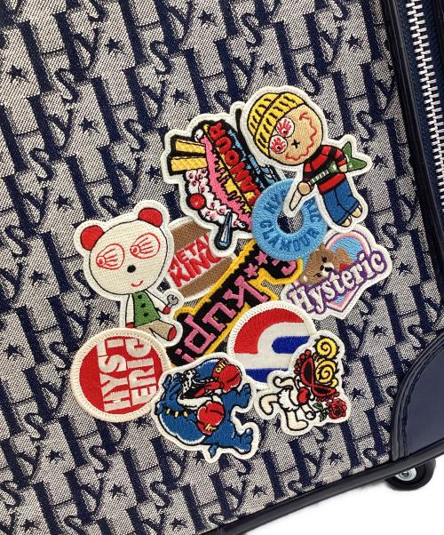 HYSTERIC MINI（ヒステリックミニ）HYSTERIC MINI (ヒステリックミニ) キャリーケース ネイビーの古着・服飾アイテム