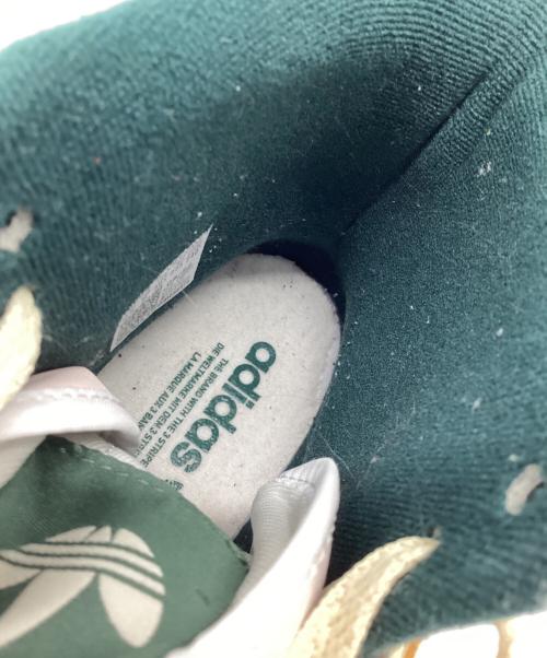 adidas（アディダス）adidas (アディダス) ハイカットスニーカー グリーン×ホワイト サイズ:245の古着・服飾アイテム