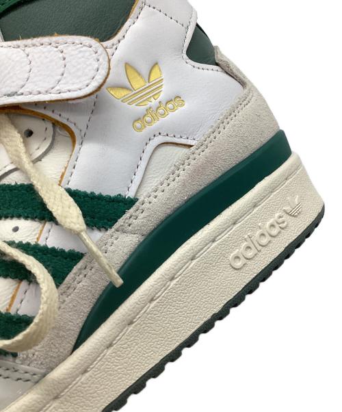 adidas（アディダス）adidas (アディダス) ハイカットスニーカー グリーン×ホワイト サイズ:245の古着・服飾アイテム