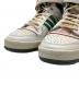 中古・古着 adidas (アディダス) ハイカットスニーカー グリーン×ホワイト サイズ:245：7000円