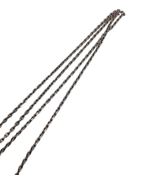 EMPORIO ARMANI（エンポリオ アルマーニ）EMPORIO ARMANI (エンポリオ アルマーニ) クロスネックレス シルバーカラーの古着・服飾アイテム