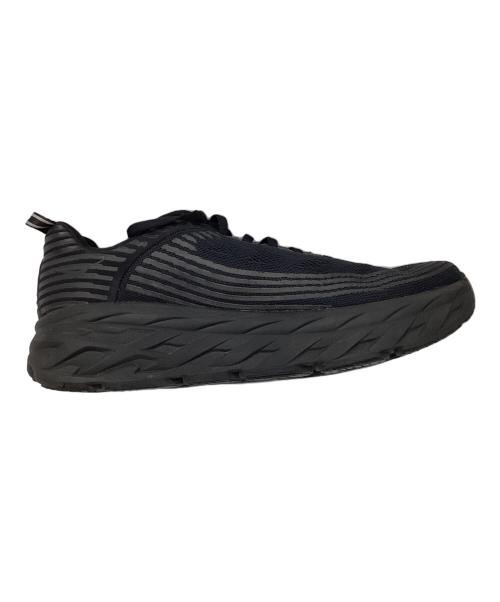 HOKAONEONE（ホカオネオネ）HOKAONEONE (ホカオネオネ) ローカットスニーカー ブラック サイズ:27.5の古着・服飾アイテム