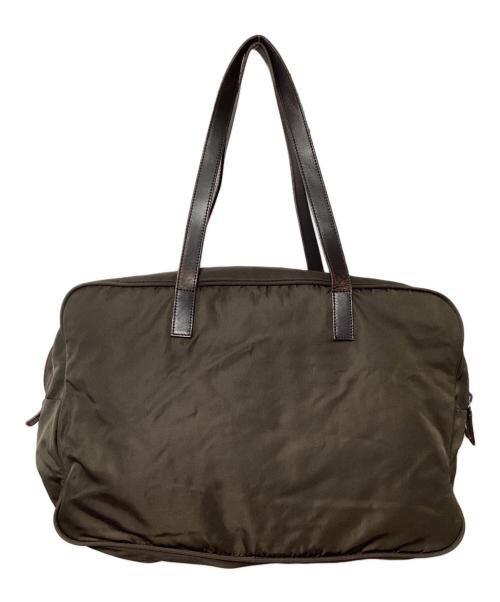 PRADA（プラダ）PRADA (プラダ) ブリーフケース ブラウンの古着・服飾アイテム