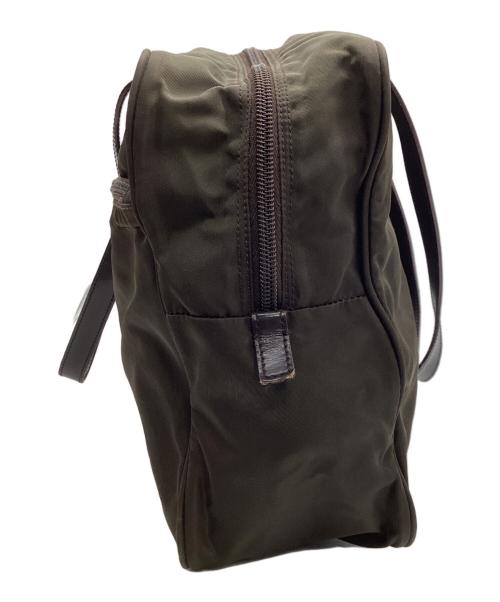 PRADA（プラダ）PRADA (プラダ) ブリーフケース ブラウンの古着・服飾アイテム