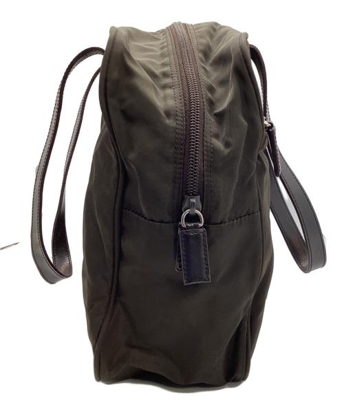 PRADA（プラダ）PRADA (プラダ) ブリーフケース ブラウンの古着・服飾アイテム