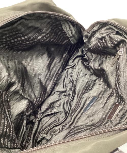 PRADA（プラダ）PRADA (プラダ) ブリーフケース ブラウンの古着・服飾アイテム