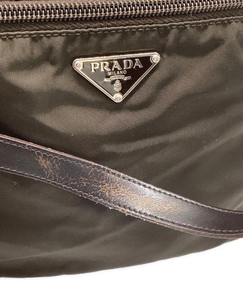 PRADA（プラダ）PRADA (プラダ) ブリーフケース ブラウンの古着・服飾アイテム
