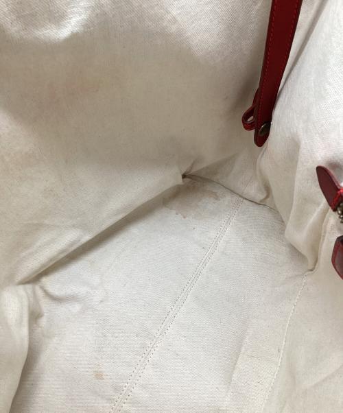 Felisi（フェリージ）Felisi (フェリージ) トートバッグ レッドの古着・服飾アイテム