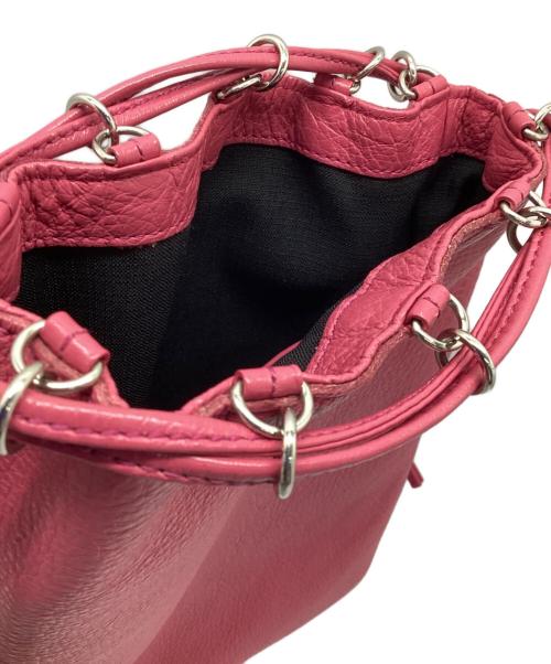 HERGOPOCH（エルゴポック）HERGOPOCH (エルゴポック) 巾着バッグ ショッキングピンクの古着・服飾アイテム