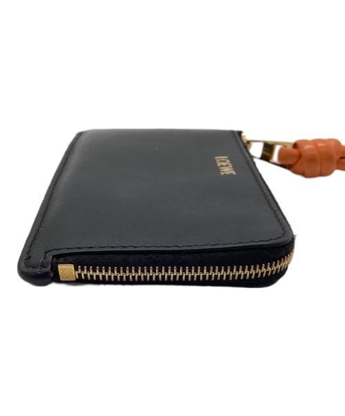 LOEWE（ロエベ）LOEWE (ロエベ) ノットコインカードホルダー ブラックの古着・服飾アイテム