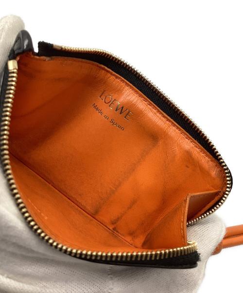 LOEWE（ロエベ）LOEWE (ロエベ) ノットコインカードホルダー ブラックの古着・服飾アイテム