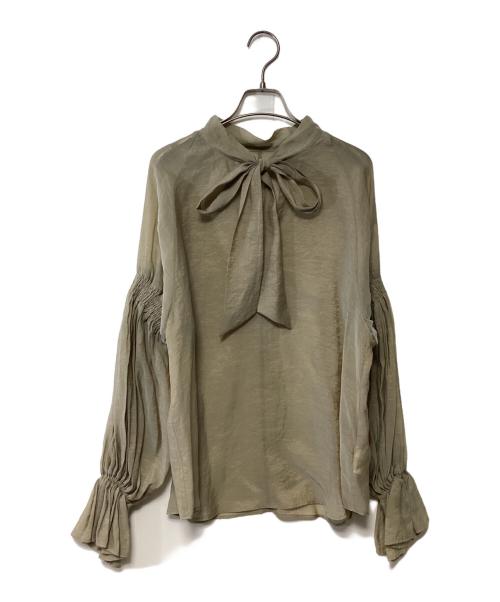 AEWEN MATOPH（イウエン マトフ）AEWEN MATOPH (イウエン マトフ) 長袖ブラウス ベージュ サイズ:記載なしの古着・服飾アイテム