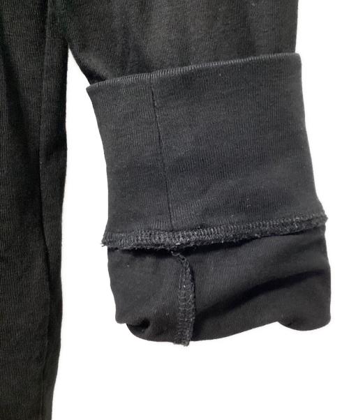 DIESEL（ディーゼル）DIESEL (ディーゼル) 長袖カットソー ブラック サイズ:Sの古着・服飾アイテム