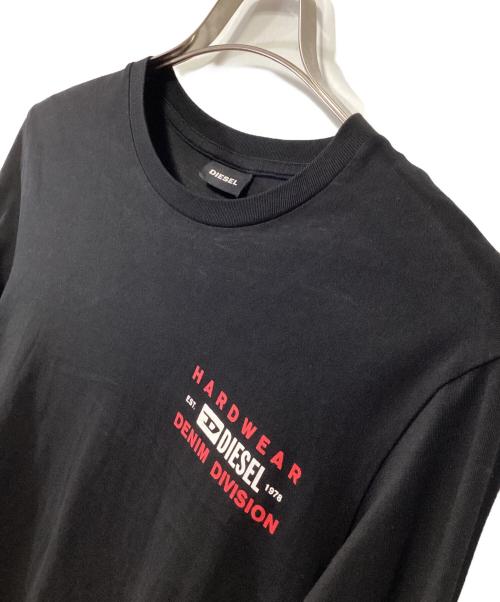 DIESEL（ディーゼル）DIESEL (ディーゼル) 長袖カットソー ブラック サイズ:Sの古着・服飾アイテム