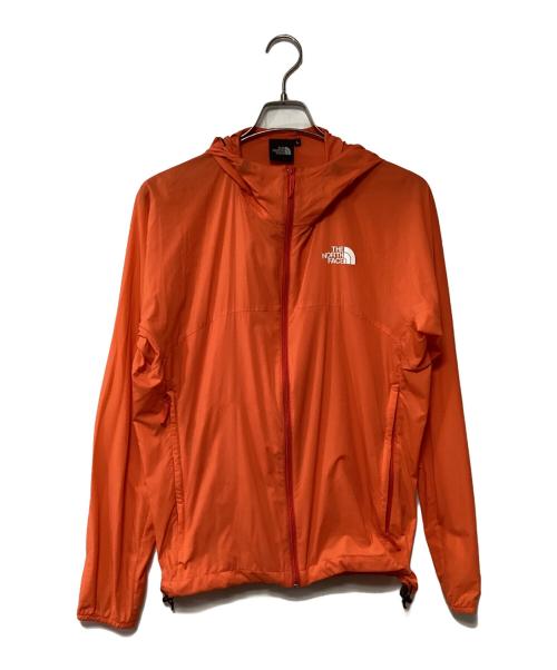 THE NORTH FACE（ザ ノース フェイス）THE NORTH FACE (ザ ノース フェイス) ストレッチスワローテイルフーディ オレンジ サイズ:Lの古着・服飾アイテム