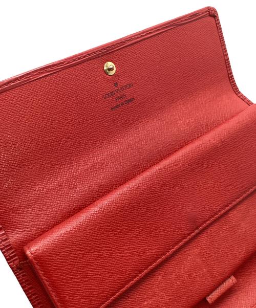 LOUIS VUITTON（ルイ ヴィトン）LOUIS VUITTON (ルイ ヴィトン) ポルトトレゾール・インターナショナル レッドの古着・服飾アイテム