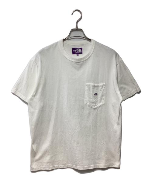 THE NORTH FACE（ザ ノース フェイス）THE NORTH FACE (ザ ノース フェイス) 7オンス ポケットTシャツ ホワイト サイズ:Mの古着・服飾アイテム