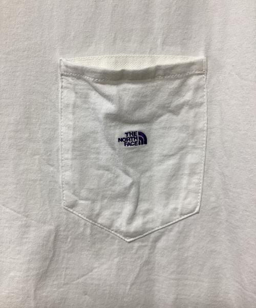 THE NORTH FACE（ザ ノース フェイス）THE NORTH FACE (ザ ノース フェイス) 7オンス ポケットTシャツ ホワイト サイズ:Mの古着・服飾アイテム