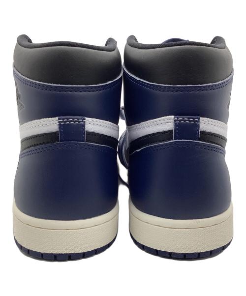 NIKE（ナイキ）NIKE (ナイキ) AIR JORDAN 1 RETRO HIGH OG ネイビー×ホワイト×ブラック サイズ:28.5の古着・服飾アイテム