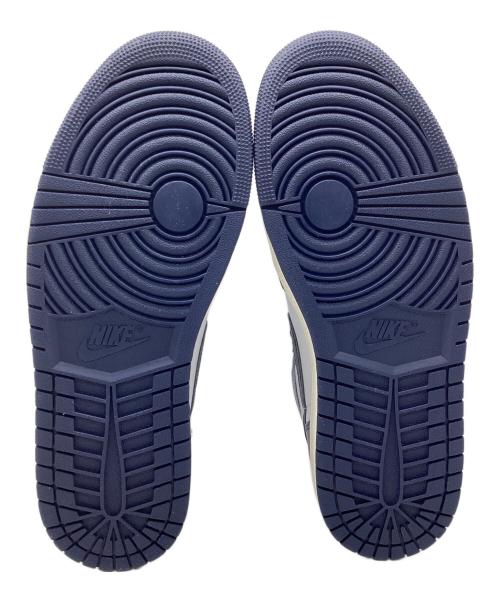 NIKE（ナイキ）NIKE (ナイキ) AIR JORDAN 1 RETRO HIGH OG ネイビー×ホワイト×ブラック サイズ:28.5の古着・服飾アイテム