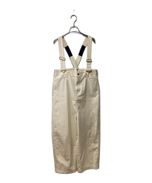 LEE（リー）LEE (リー) サスペンダーパンツ アイボリー サイズ:Sの古着・服飾アイテム