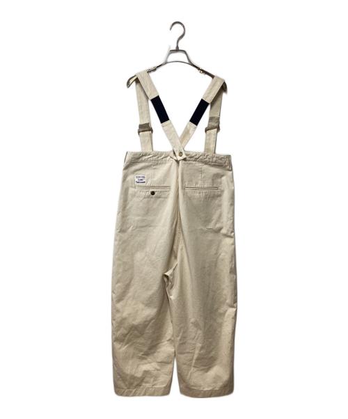 LEE（リー）LEE (リー) サスペンダーパンツ アイボリー サイズ:Sの古着・服飾アイテム