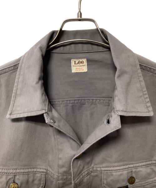 LEE（リー）LEE (リー) デニムジャケット グレー サイズ:XLの古着・服飾アイテム