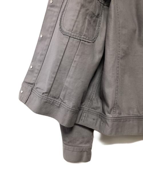 LEE（リー）LEE (リー) デニムジャケット グレー サイズ:XLの古着・服飾アイテム