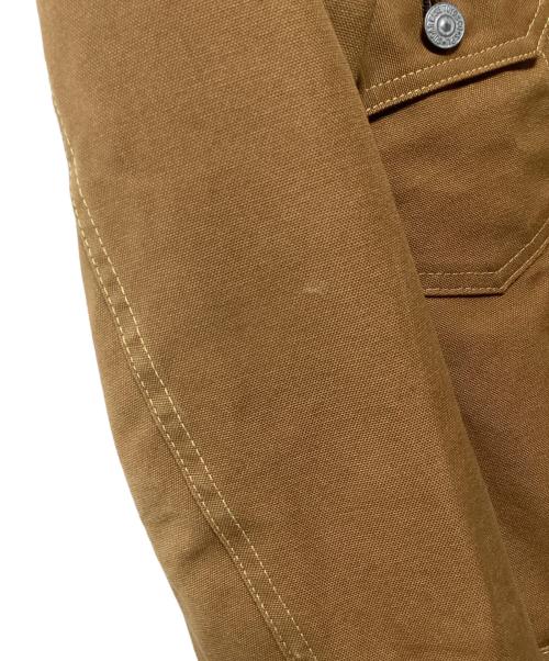 SUGAR CANE（シュガーケーン）SUGAR CANE (シュガーケーン) 13oz. BROWN DUCK JACKET 1953 マスタード サイズ:40の古着・服飾アイテム