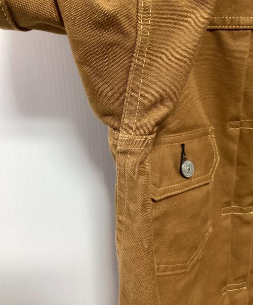 SUGAR CANE（シュガーケーン）SUGAR CANE (シュガーケーン) 13oz. BROWN DUCK JACKET 1953 マスタード サイズ:40の古着・服飾アイテム