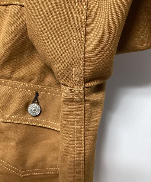 SUGAR CANE（シュガーケーン）SUGAR CANE (シュガーケーン) 13oz. BROWN DUCK JACKET 1953 マスタード サイズ:40の古着・服飾アイテム